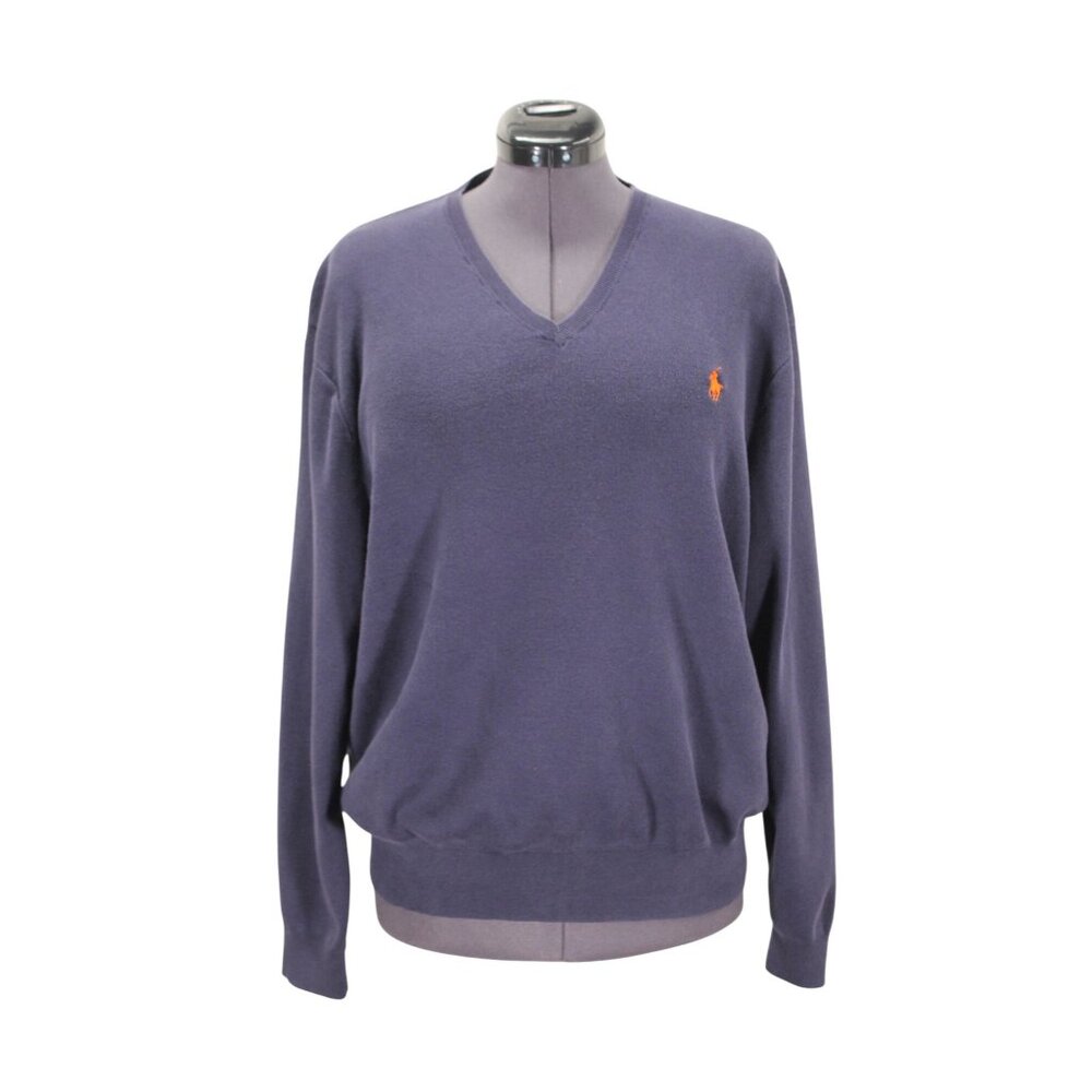 Polo Ralph Lauren Men’s Size XXL‎ V-Neck Pima Cotton Sweater Classic Fit